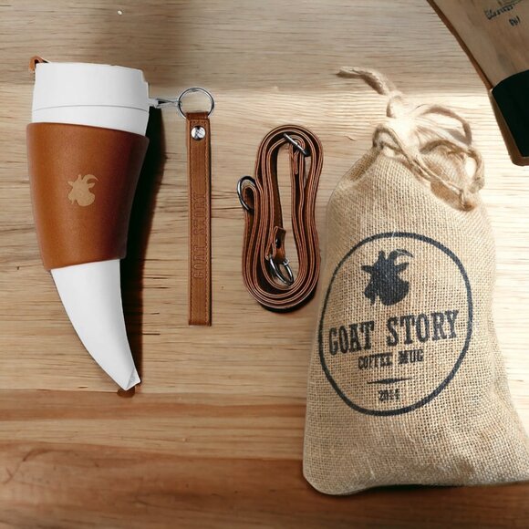 Coffee Mug Travel Goat Horns Coffee Mug 230ML Stainless Steel Vacuum Cup Thermos Flask Tea Cups Travel Couple Water Bottle With Rope-white JN | UK Horn Coffee Cup Coffee Mug Travel Goat Horns Coffee Mug 230ML Stainless Steel Vacuum Cup Thermos Flask Tea Cups Travel Couple Water Bottle With Rope-white JN | UK Horn Coffee Cup